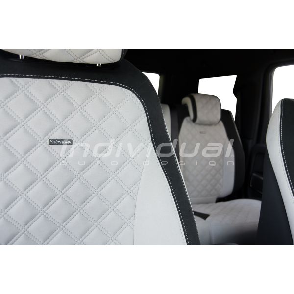 AUDI A3 8V SPORTBACK 2014 - 2020 ART. LEATHER & FABRIC TAILORED SEAT COVERS