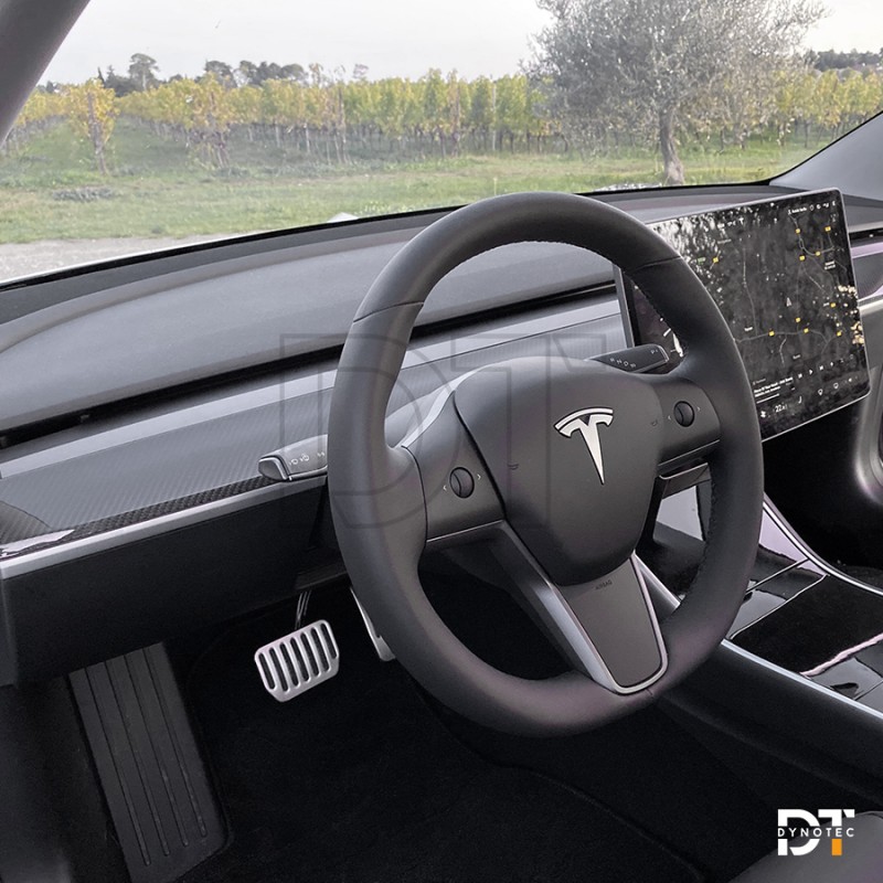 Coprivolante in Alcantara modello 3/Y per Tesla (2017-2023)