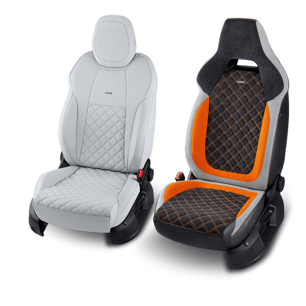 Housses de siège individuelles Housse de siège de voiture en cuir, ensemble  complet Compatible avec Telsa modèle X modèle 3, accessoires de voiture,  coussin de siège de style Accessoires auto ( Color 