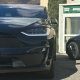 Fog Light avant en carbone pour Tesla Model X LR & Plaid 2022+